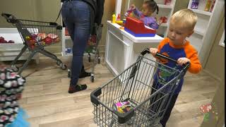 Indoor Playgrounds International Pretend City Complete With A Gas Station, Grocery Store And More