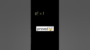 Why is 0! = 1? 🤯 The Mind-Blowing Explanation You Never Learned!