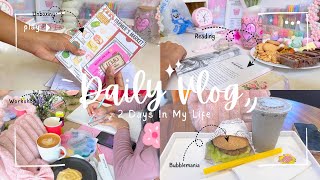 තවත් ලස්සන දවස් 2ක් 🌷✨💌 | Canvas Art Workshop, One Galle Face, Unboxing, Reading, Studying 🎀🪞✨💗🫶🏻 screenshot 1