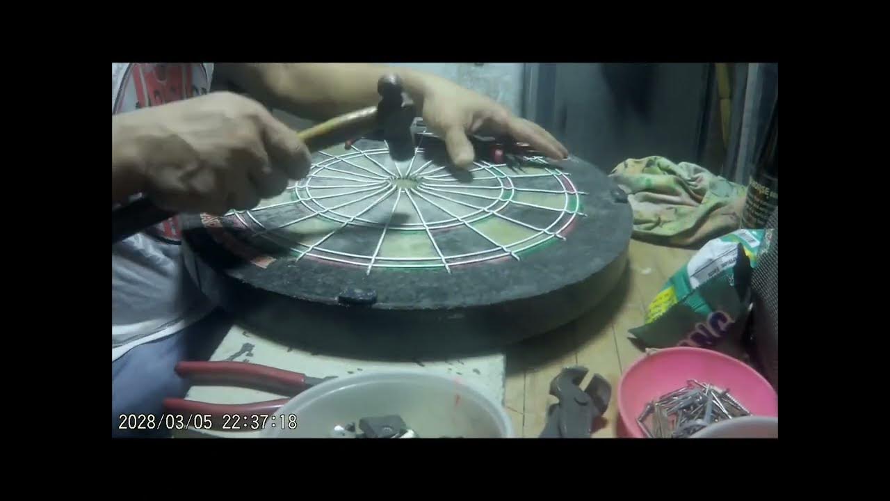 Gladiator 2 wire replacement, dart board repair YouTube