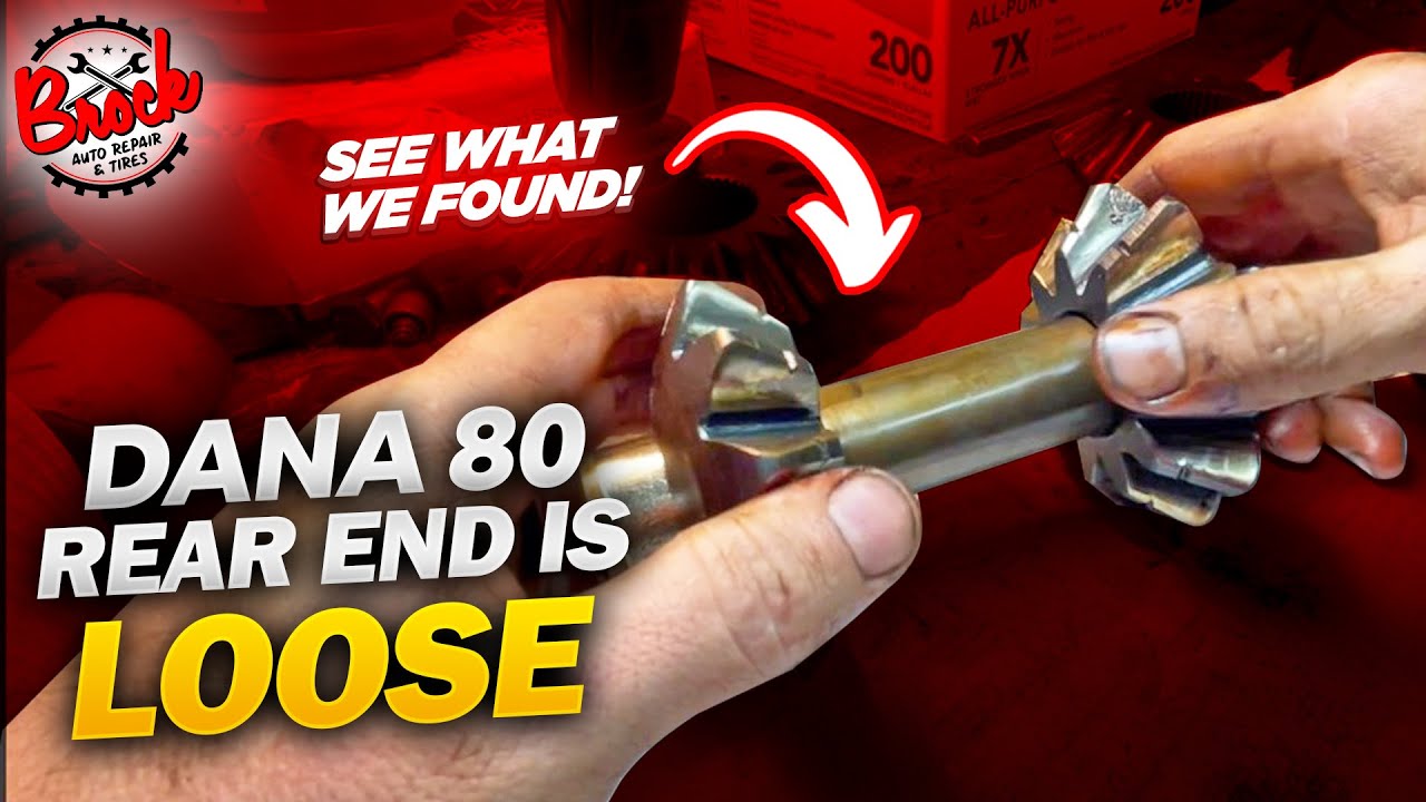 Fixing a Loose Dana 80 Rear Axle on our 1995 GMC 3500HD Wrecker Brock