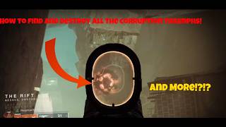 How to find and destroy the corruption Triumphs in Destiny 2!! And more!?!?