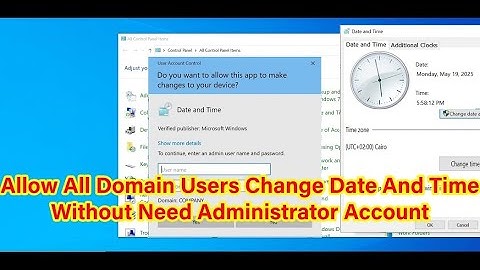 How to Allow Domain Users to Change Date and Time Using Group Policy on Windows Server 2022