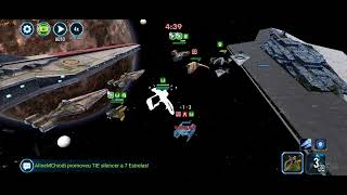 SWGoH Negotiator + Tie Advanced vs Executor 4 Stars