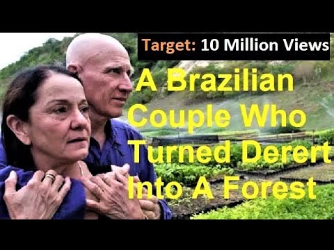 A Desert Change into Forest by a Couple in Brazil America