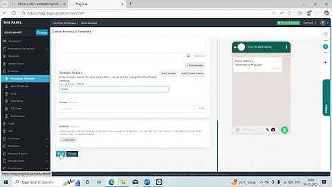 Verified WhatsApp Custom Template with Variable (Marketing)| Create, Send & Mobile Preview