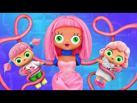 Video Mẹ Chân dài / 10 mẹo Tự làm búp bê LOL - youtube