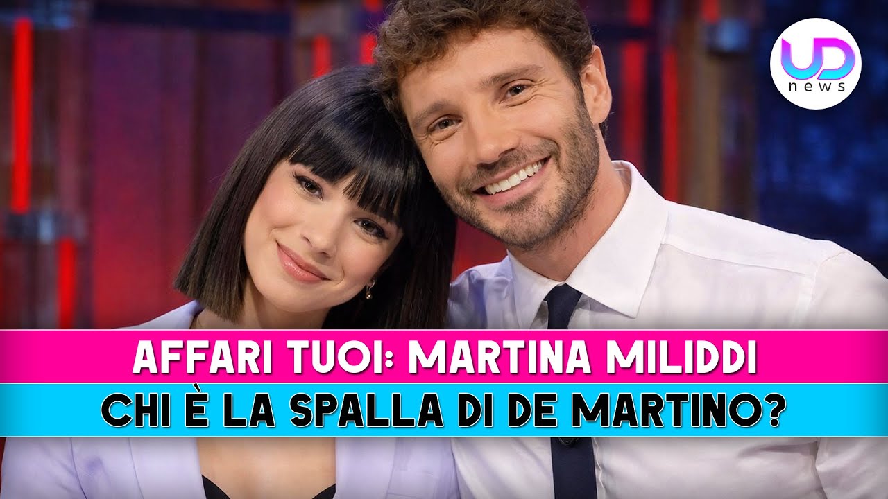 Affari Tuoi, Martina Miliddi: Chi E' La Spalla Di Stefano De Martino!