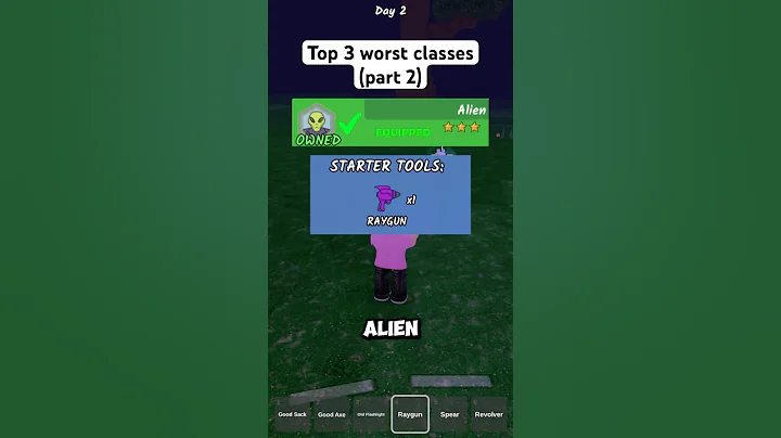 Part 2 - Top 3 WORST classes you should NOT buy on 99 nights in the forest!