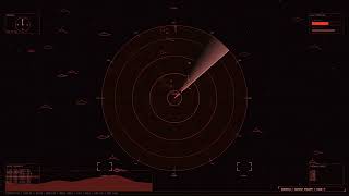 [4K UHD] 📡 Tactical Sonar Radar HUD Animation 10 Hour Screensaver Display
