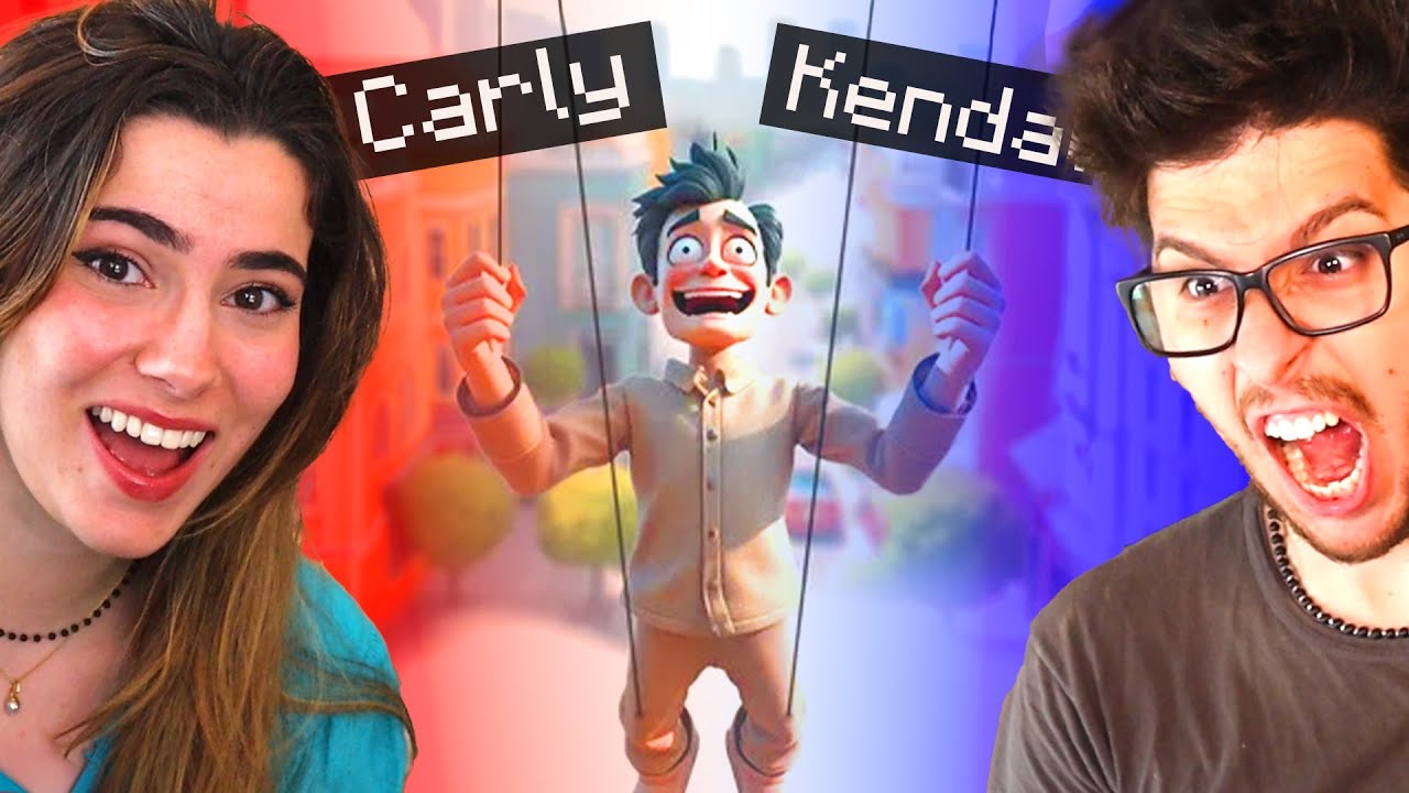 CARLY E KENDAL CONTROLLANO UNA MARIONETTA - PUPPET TEAM ep.1