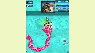 SNAKE 🐍🐍🐍CLASH GAME THE LEGEND BOSS FIGHT WIN MATCH GAMEPLAY. #gaming #gameplay #snakegame #trending screenshot 2