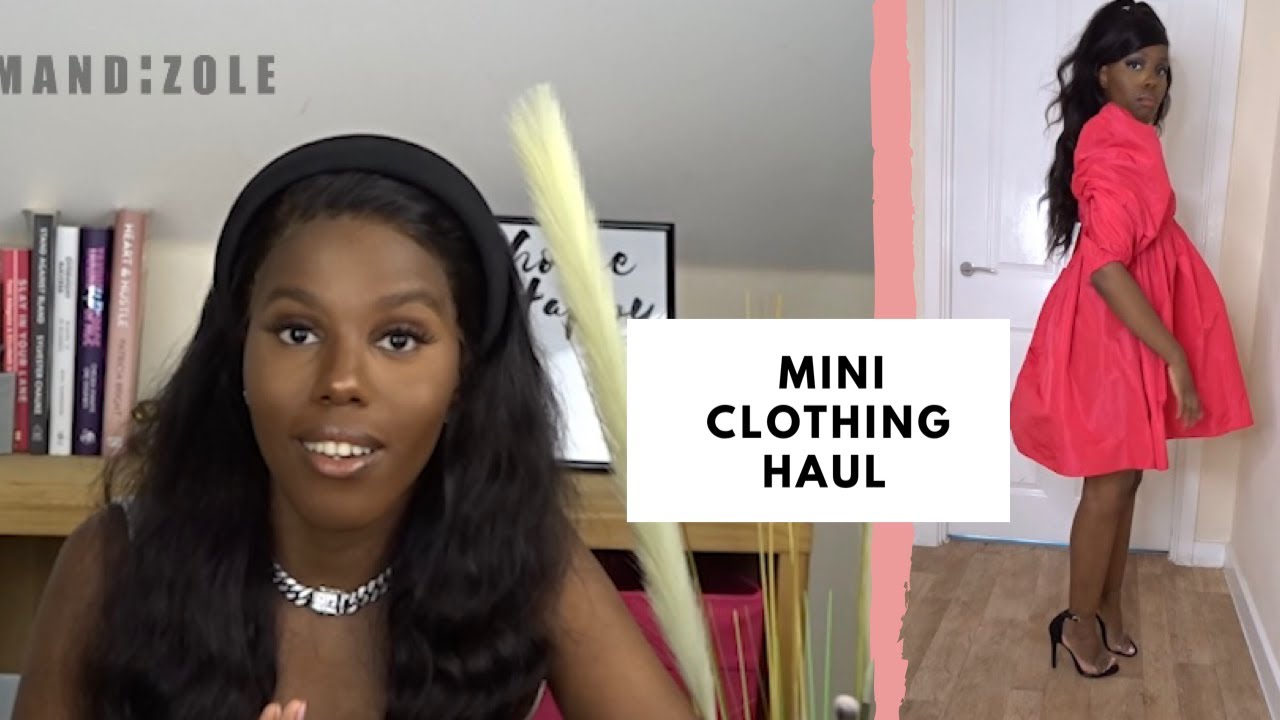 MINI CLOTHING HAUL PART 1 // ZARA, MISSY EMPIRE, BERSHKA & NASTY GAL