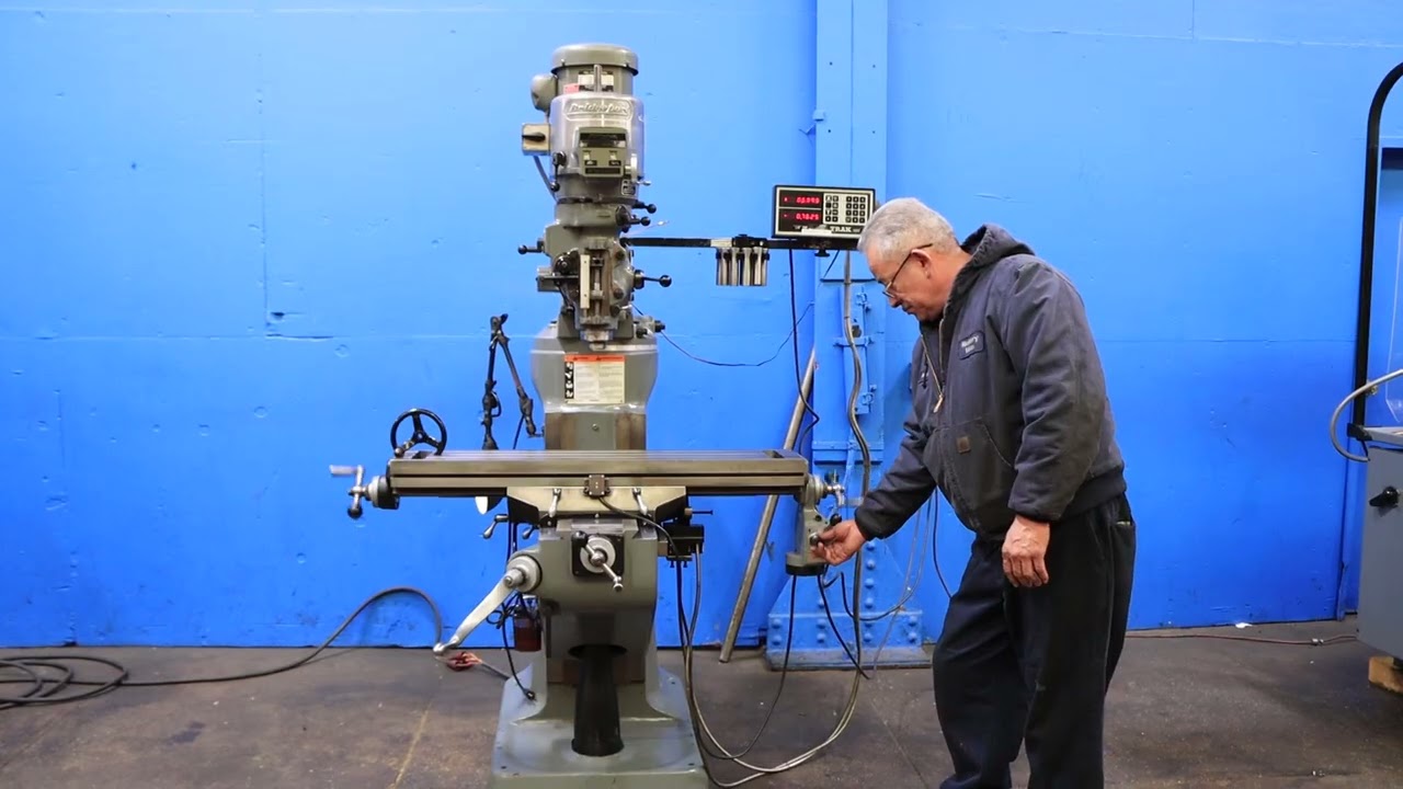 BRIDGEPORT VERTICAL MILLING MACHINE MODEL: SERIES I, S/N: BR