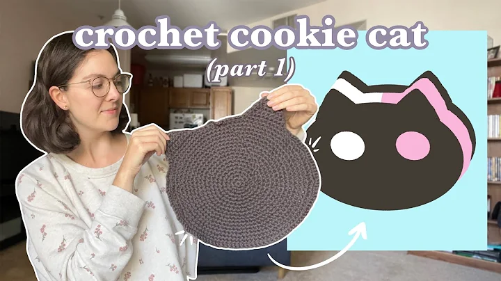 Learn to Crochet a Cute Cookie Cat Pillow!
