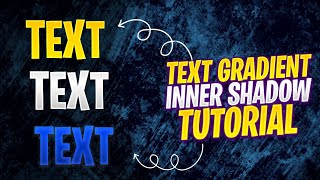 Mobile Text Design: Creating Awesome Inner Shadow Effects in PS CC | Step-by-Step Tutorial