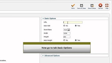Joomla 2.5 - Wrapper Module