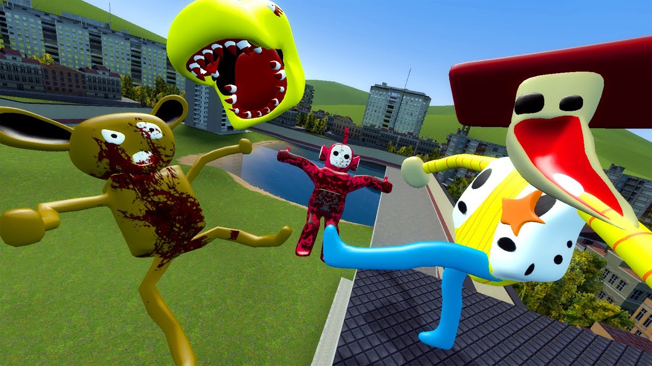 ALL SPARTAN KICKING & RAGDOGS FALLS 3D SANIC CLONES MEMES (3D MEMES) in Garry's Mod #32