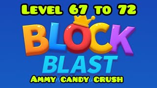 Block blast adventure level 67 to 72 solution walkthrough  screenshot 4