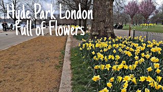 Hyde Park London, the biggest Park in Central London