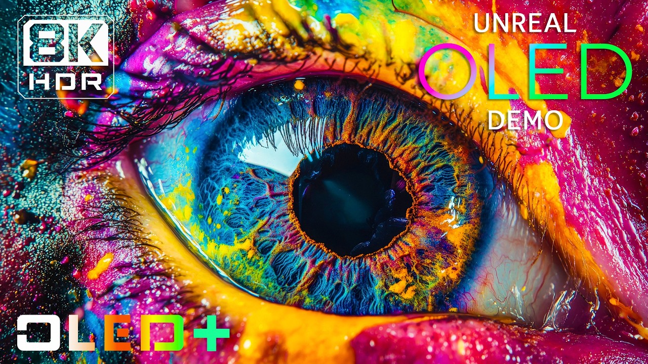 OLED DEMO – Epic Planet Earth Cinematics in 8K HDR | Dolby Vision™