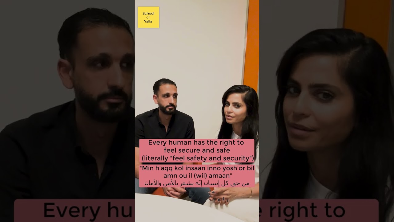 ADVANCED Arabic conversations! (Palestinian/Jordanian Arabic)