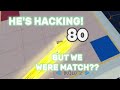 Fighting a Hacker in Duel Warriors(ROBLOX)
