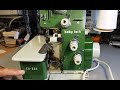 Threading the BabyLock EA-605 Overlocker / Serger with Chain Stitch