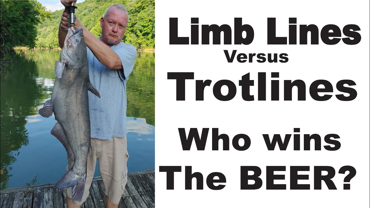 Limb Lines versus Trotlines. Who wins The Beer? 