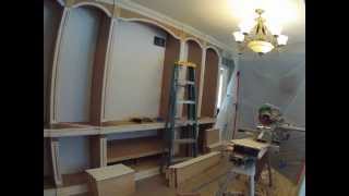 Bookcase time lapse build Woodworking