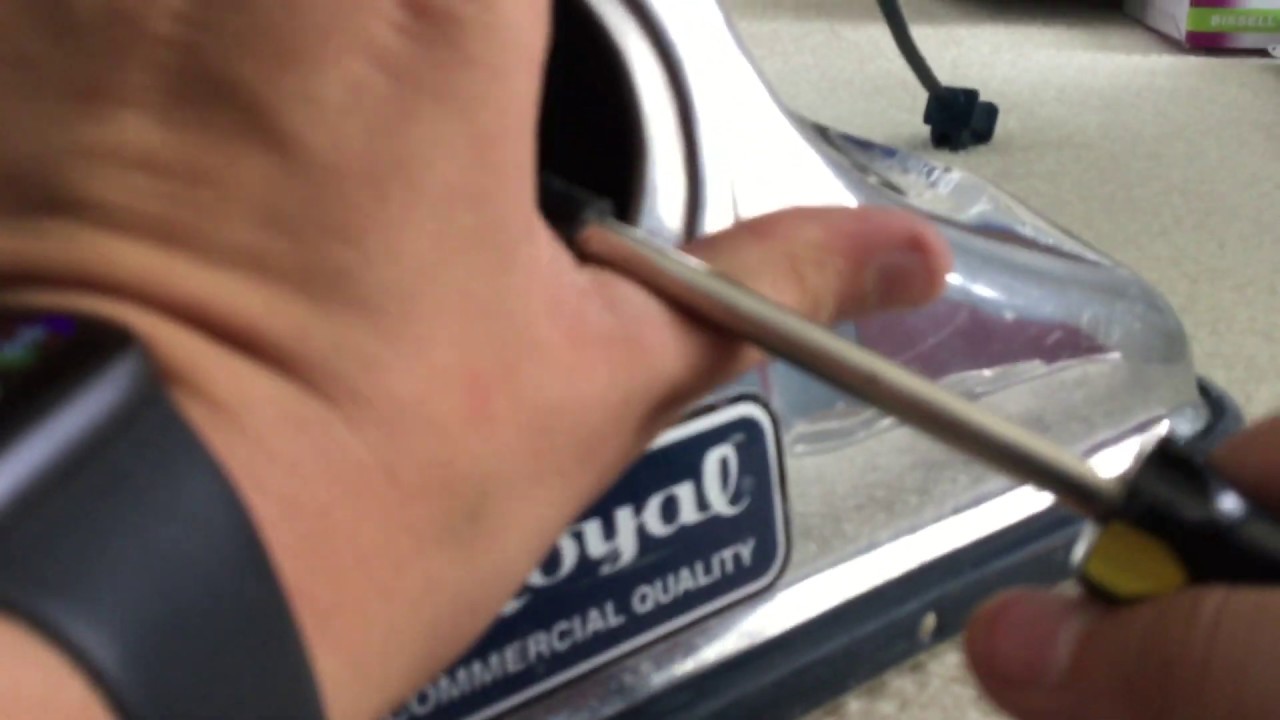 How To Change The Belt On A Royal 2025 (Or Any Royal Upright Vacuum) YouTube