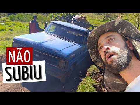 O CAMINHÃO NÃO CONSEGUIU CHEGAR NA NOSSA OBRA!
