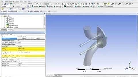 ANSYS Internal Combustion Engine (ICE): Port Flow Part 2 - DesignModeler