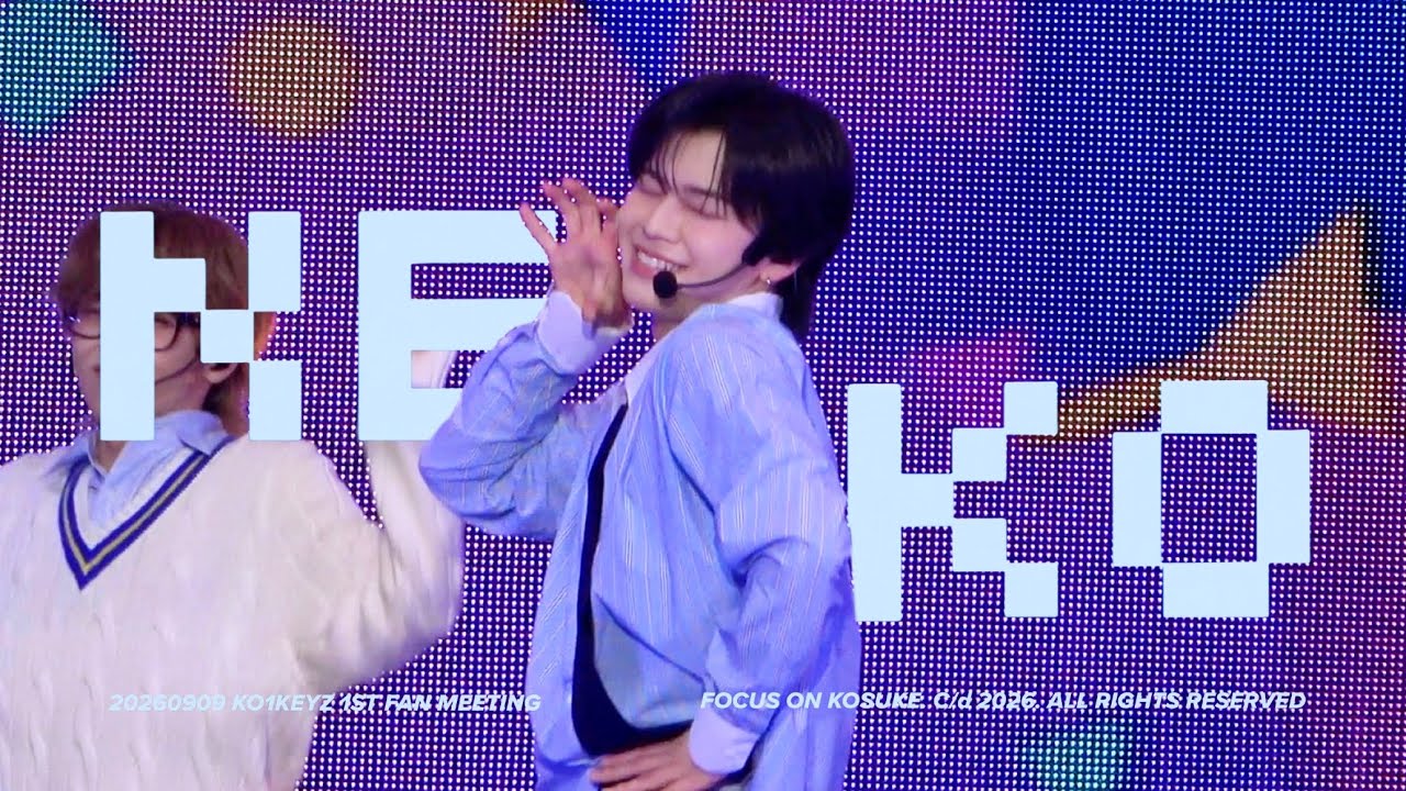 4K] KO1KEYZ 1ST FAN MEETING in 兵庫 - 'NEKO(ねこ)' KO1KEYZ 照井