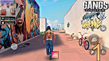 Gangs Fighter: Vice Island  Gameplay Walkthrough (Part 1) | iOS / Android