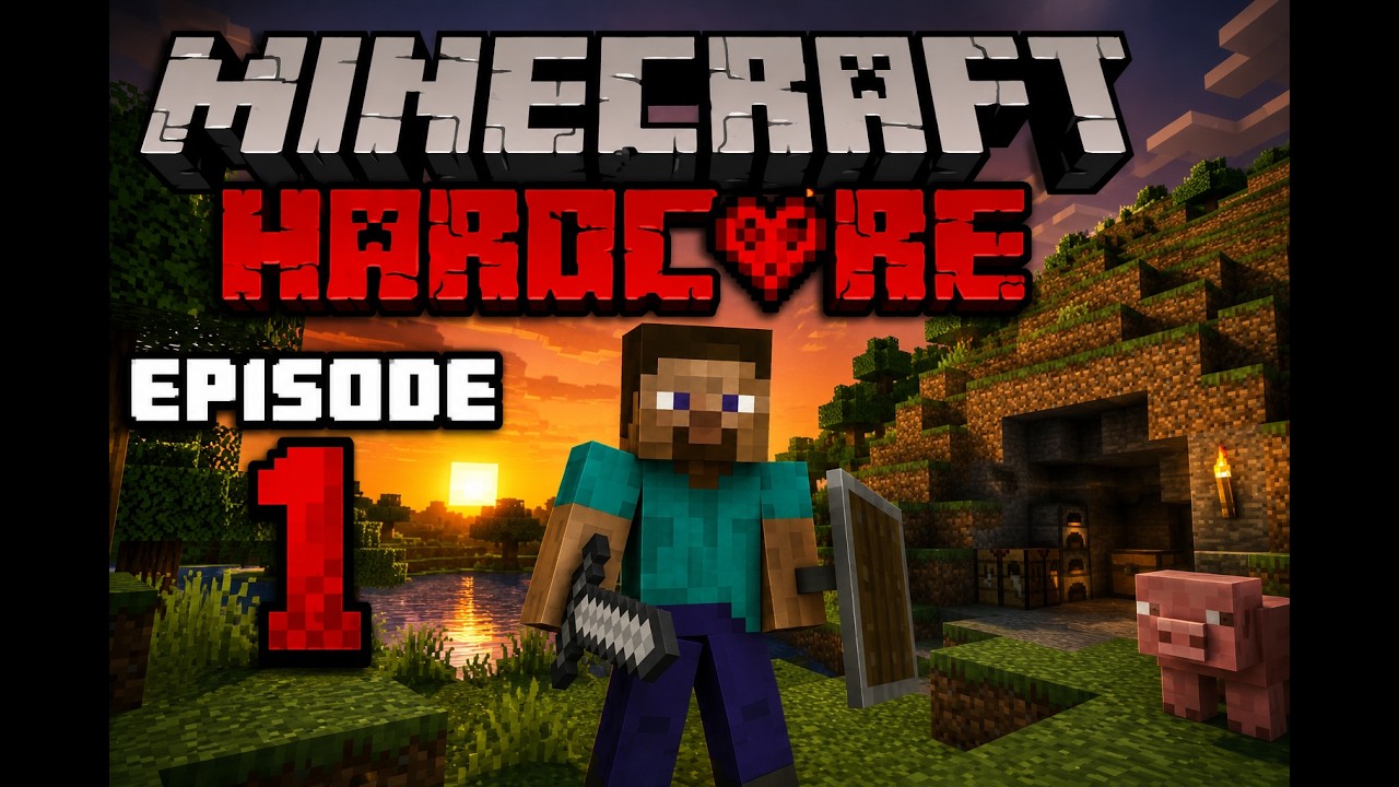 Minecraft hardcore Episode 1 - YouTube