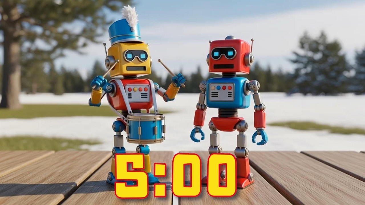 5 Minute Music Timer - March Like a Lion… Leave Like a Lamb 🦁🐑