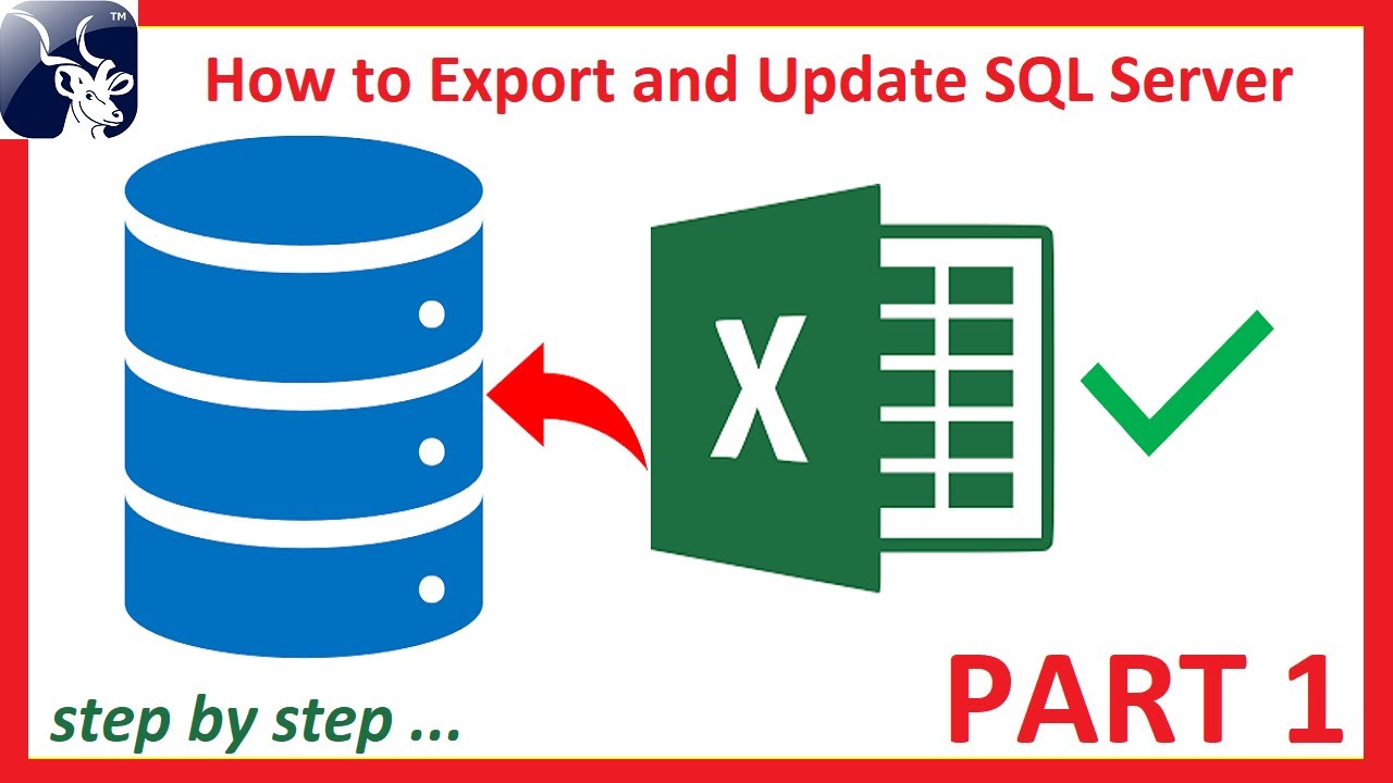 sql update  Update  Cách xuất và cập nhật dữ liệu bảng SQL Server bằng Excel Từng bước PHẦN 1