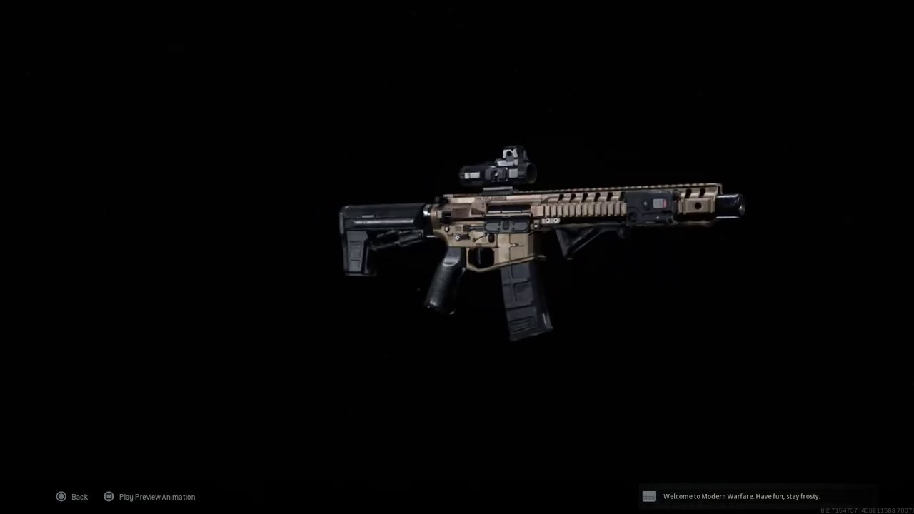 Modern Warfare 2019 - How to apply a Weapon Blueprint