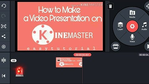 HOW TO MAKE VIDEO PRESENTATION ON KINEMASTER| EASY TUTORIAL