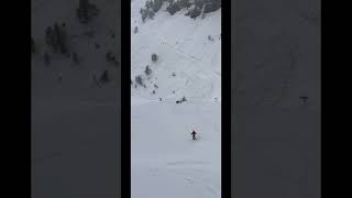 Toula freeride Crans Montana #skiing #swissalps #alps #ski #bernesealps