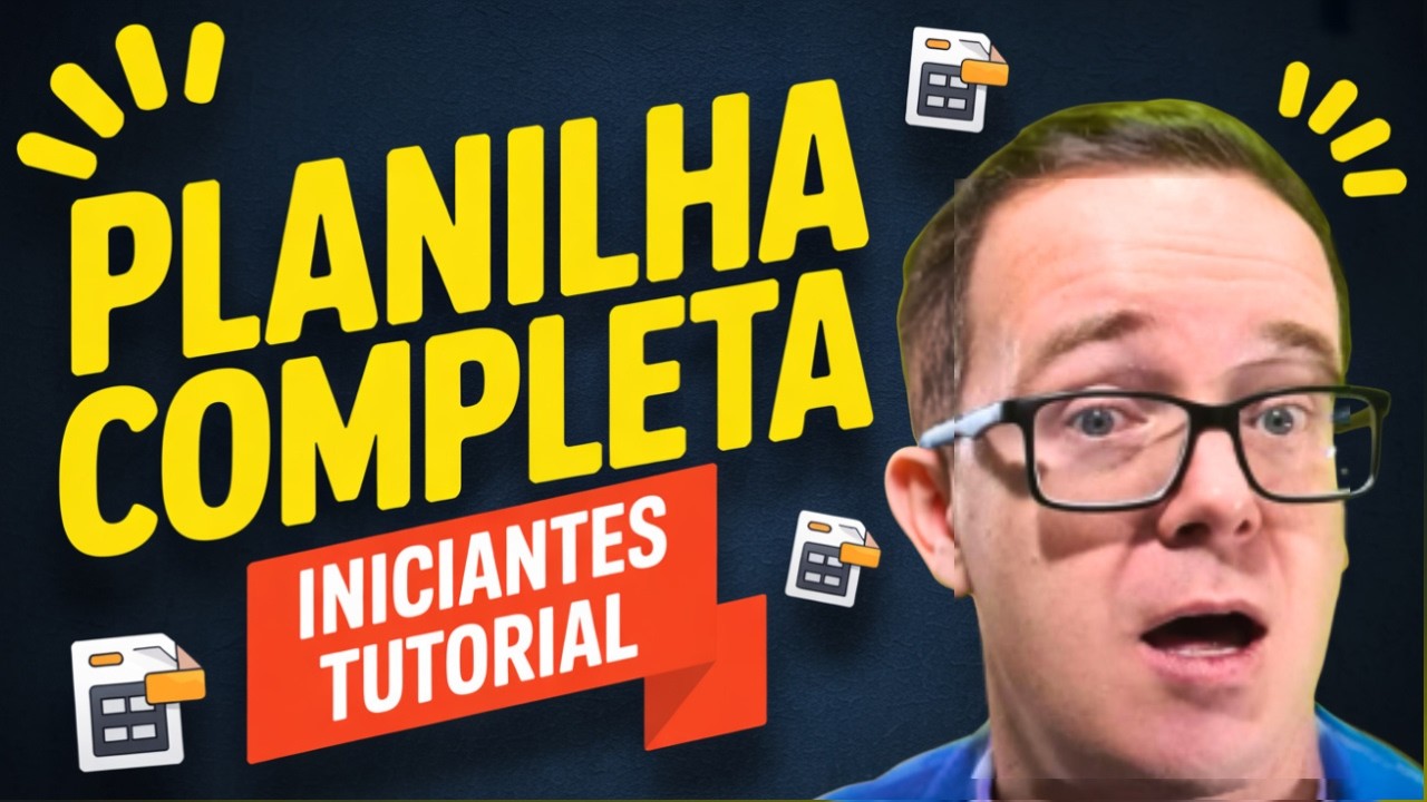Como Fazer uma Planilha COMPLETA no Excel Passo a Passo - YouTube