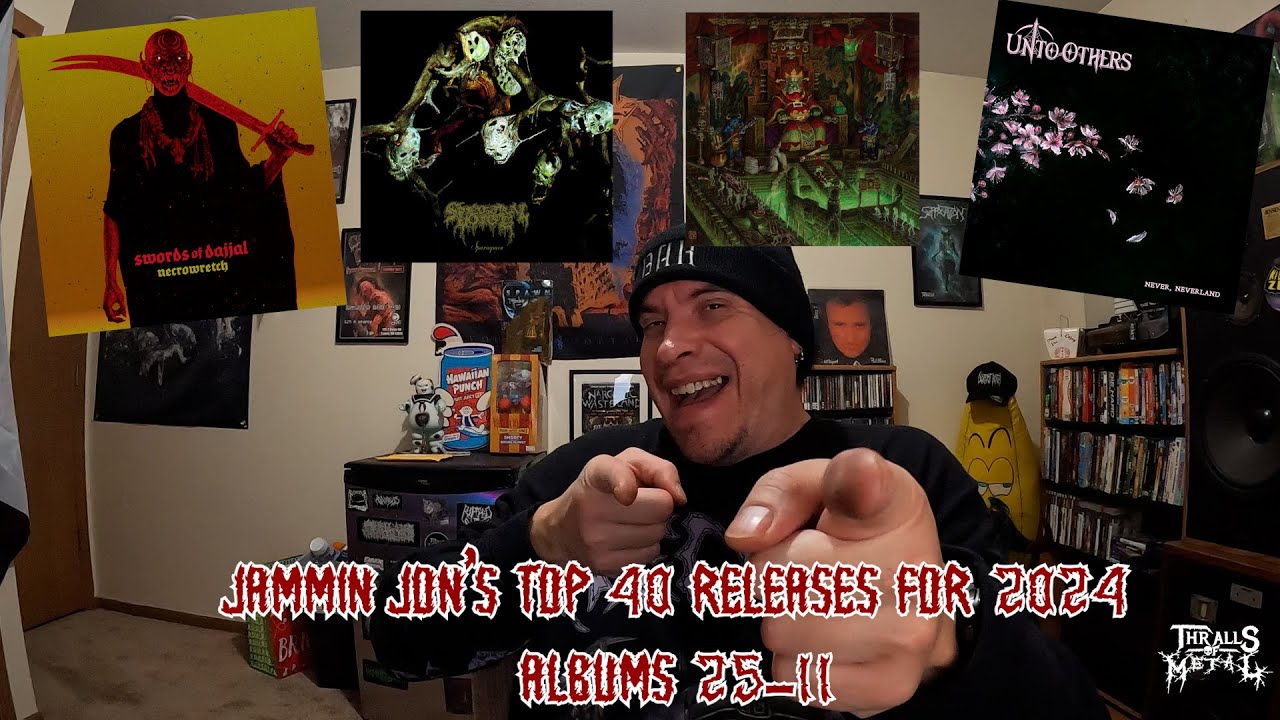 Jammin Jon's Top 40 Releases for 2024- Albums 25-11 - YouTube