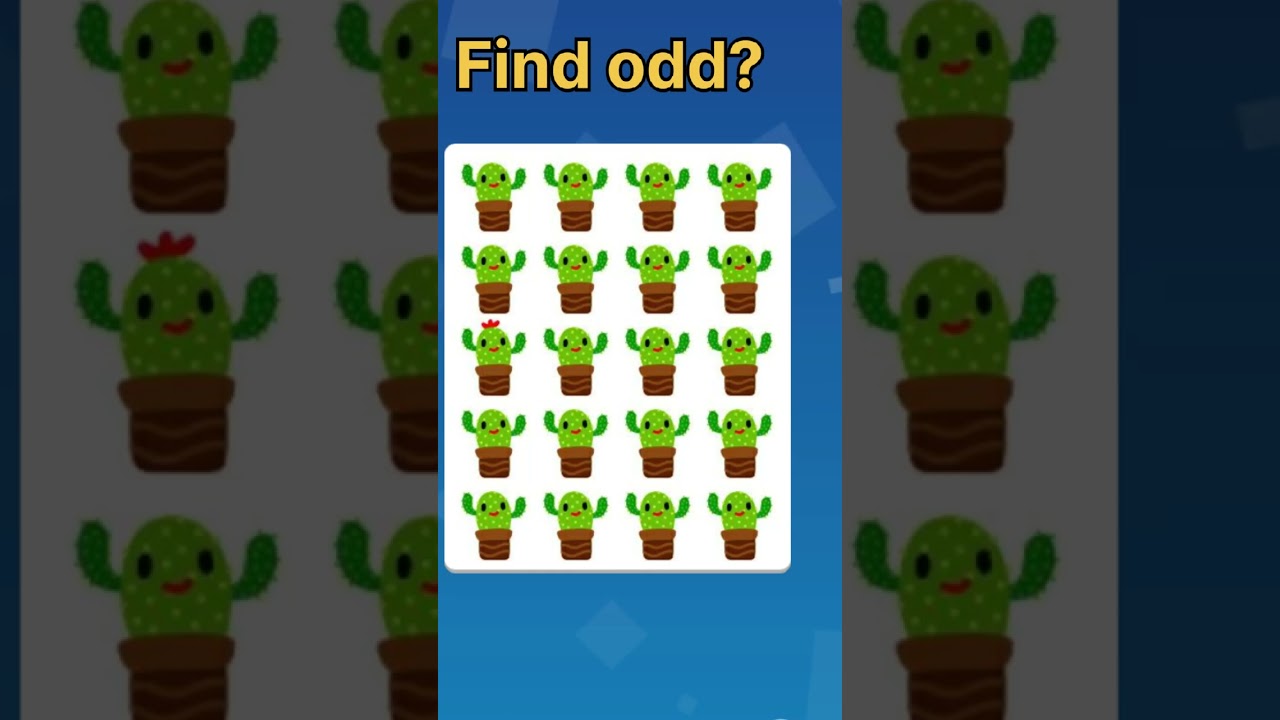 Can you spot odd 