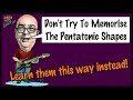 DON'T Memorise The Pentatonic Shapes... Here's a better way to remember them