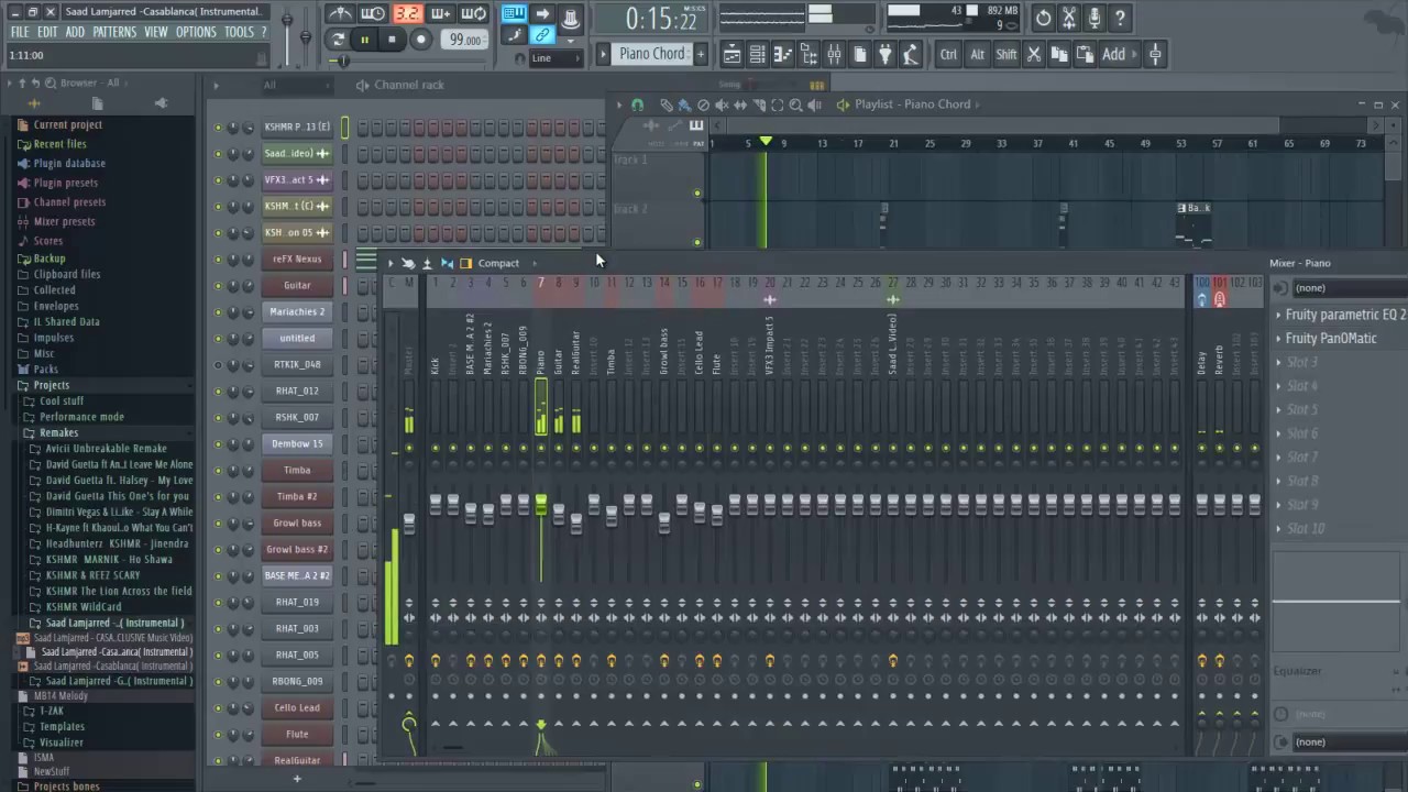 Saad Lamjarred Casablanca Karaoke Exclusive Music Video Youtube