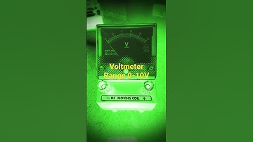 Voltmeters and range