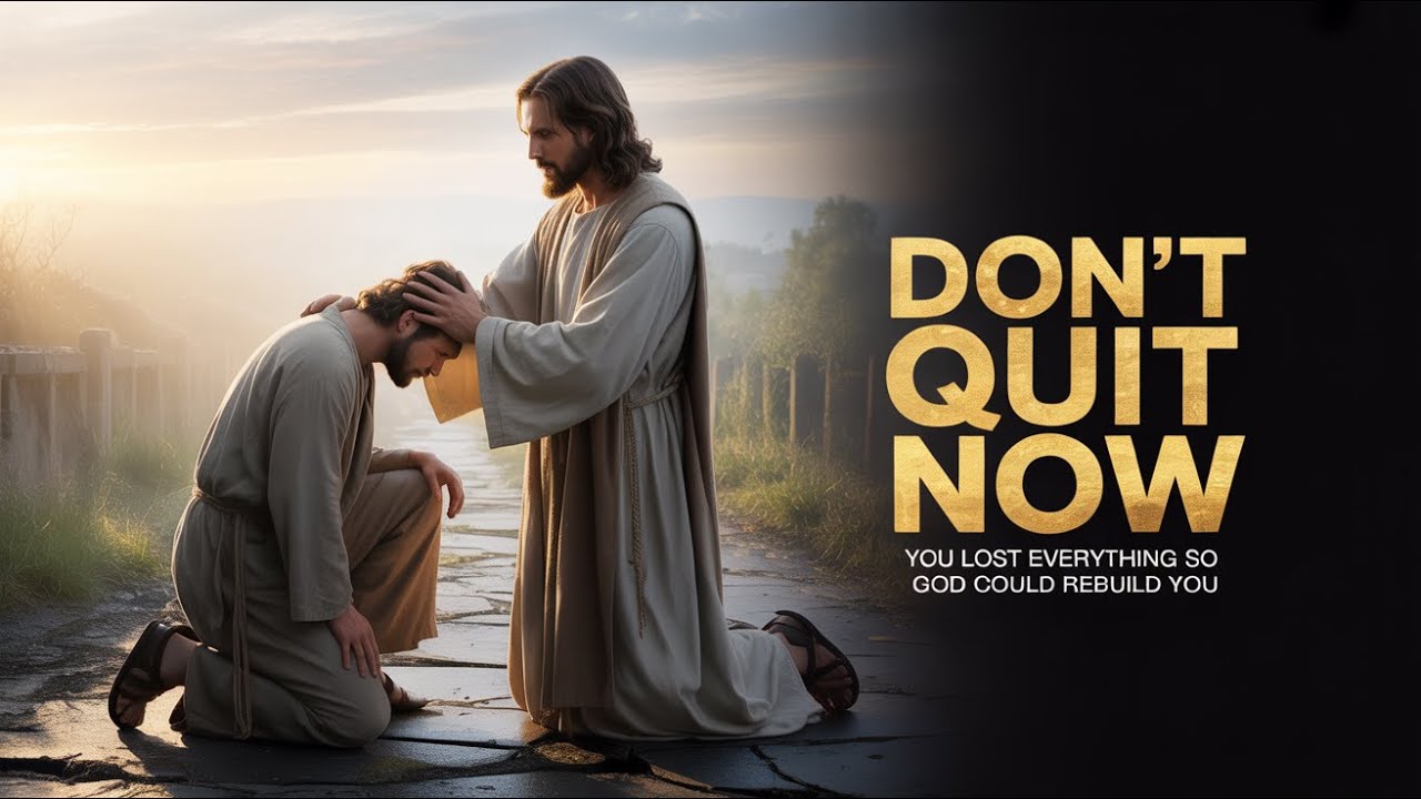 You Lost Everything So God Could Rebuild You | Powerful Christian ...