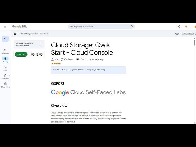 Cloud Storage: Qwik Start - Cloud Console | Hands on Detailed