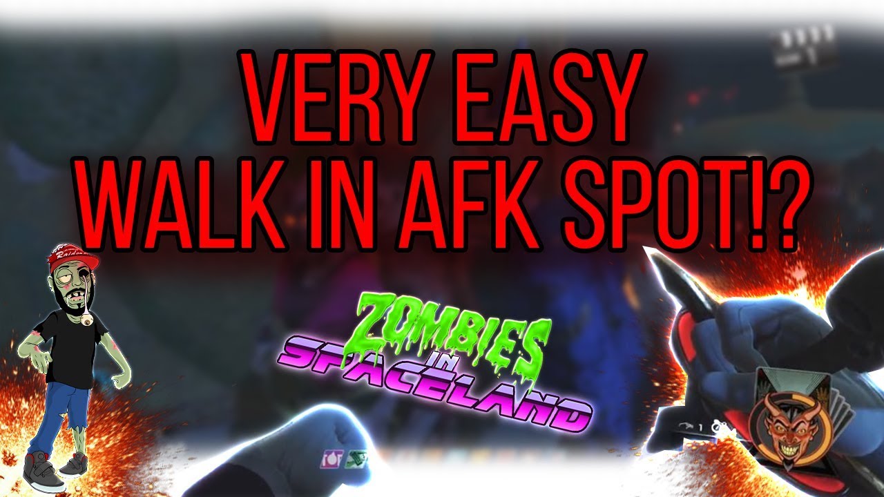 Zombie In Spaceland Glitches: VERY EASY Solo Walk In Afk Glitch Spot!?